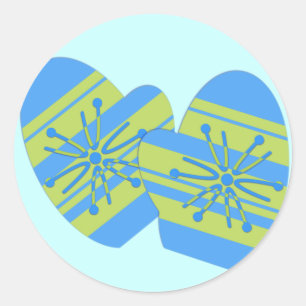 Winter Mitten Stickers