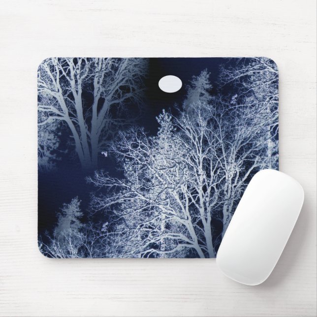 Winter Moon... Mouse Pad (With Mouse)