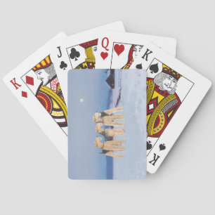 Winter Moonlight Playing Cards