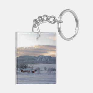 Winter Morning #1 Key Ring