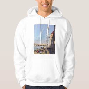 Winter morning at the London Eye Hoodie