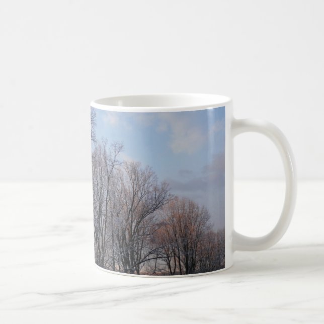 Winter Morning III Nature Landscape Coffee Mug (Right)