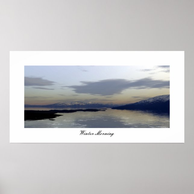 Winter Morning Poster (Front)