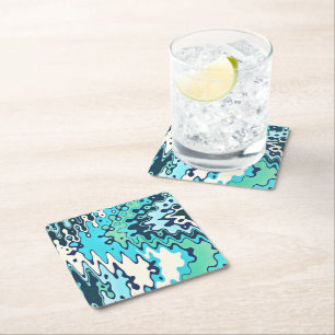 Winter Morning Square Paper Coaster