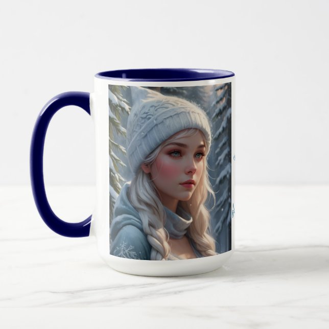 Winter Mornings  Mug (Left)