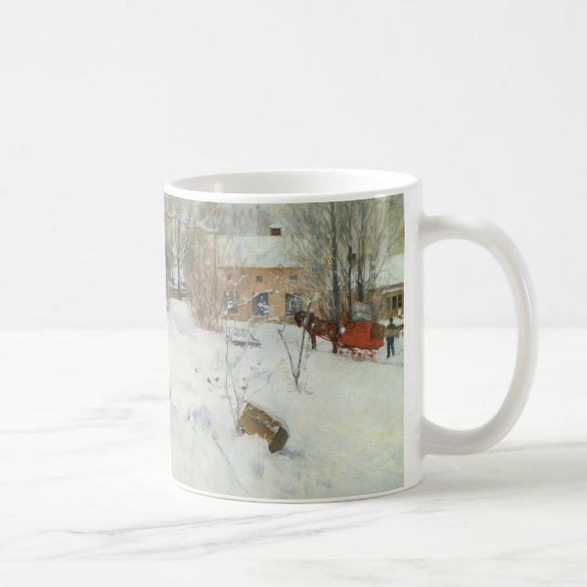 Winter Motif Åsögatan Coffee Mug (Right)
