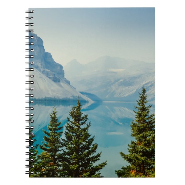 winter mountain lakes notebook (Front)
