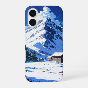 Winter Mountain Serenity iPhone 16 Case