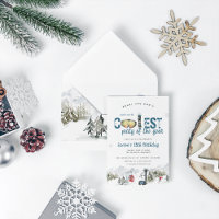 Winter Mountain | Snowboarding Skiing Party