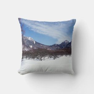 Winter Mountains Cushion