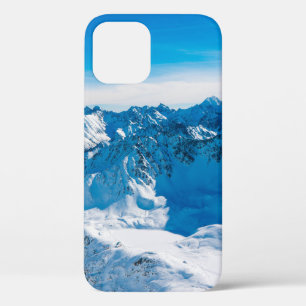 Winter mountains in Tatra Mountains Zakopane, Pola iPhone 12 Case