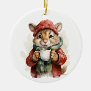 Winter Mouse Ornament