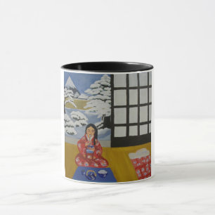 Winter mug for those hot cups of noodles