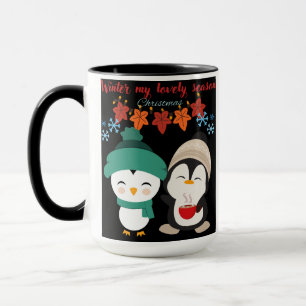 Winter My Lovely Season – Cozy Christmas Coffee Mug