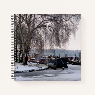 WINTER NARROWBOATS NOTEBOOK