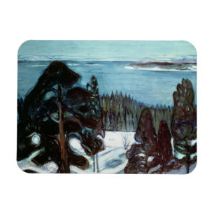 Winter Night, 1900 Magnet
