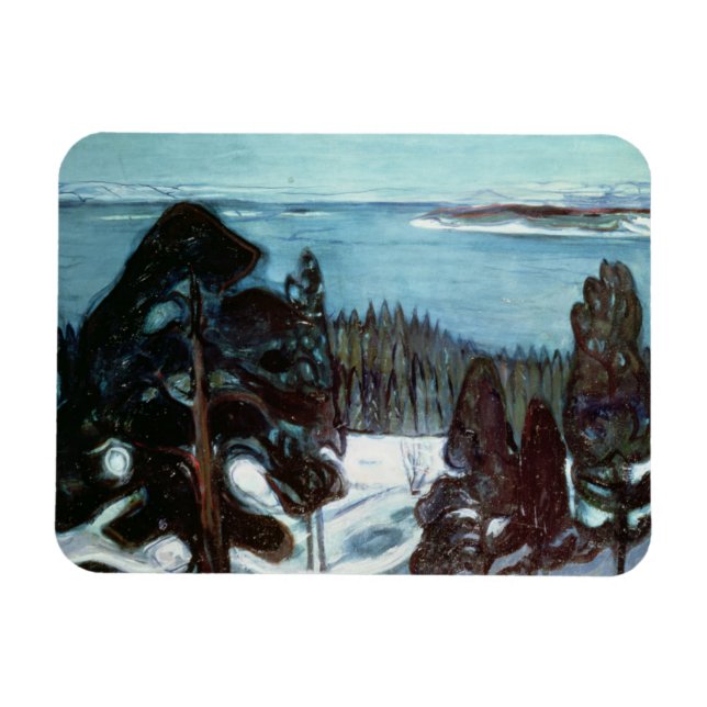 Winter Night, 1900 Magnet (Horizontal)