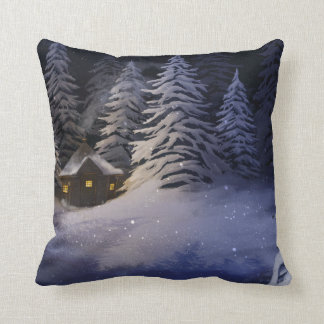 Winter Night Cushion