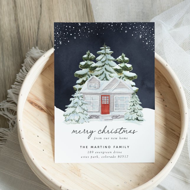 Winter Night Holiday Moving Announcement (Creator Uploaded)