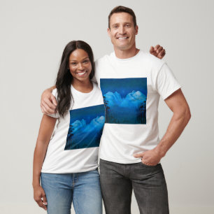 Winter Night in the Mountains by Harald Sohlberg T-Shirt
