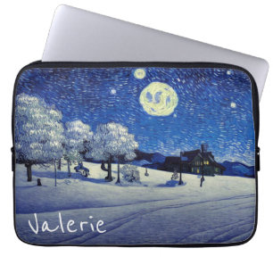 Winter Night Laptop Sleeve