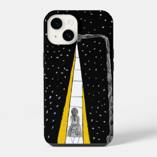 Winter Night Walk iPhone Case