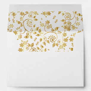 Winter Night Wedding Envelope