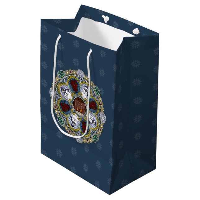 Winter Nouveau Gift Bag (Front Angled)