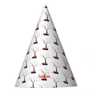Winter Occasion Scottie Dogs Party Hat
