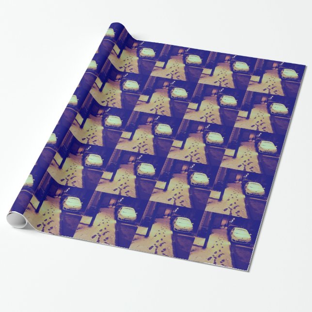 Winter Offensive Wrapping Paper (Unrolled)