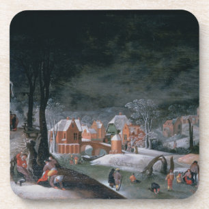 Winter (oil on panel) (see also 166905, 166906, 16 coaster