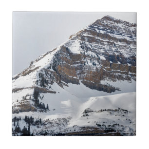 Winter on Mt Timpanogos - Sundance - Utah Ceramic Tile