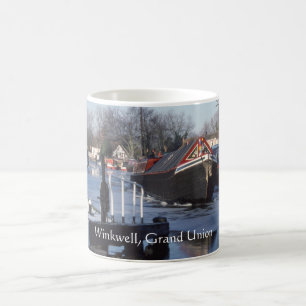 Winter on the Grand Union Canal Coffee Mug