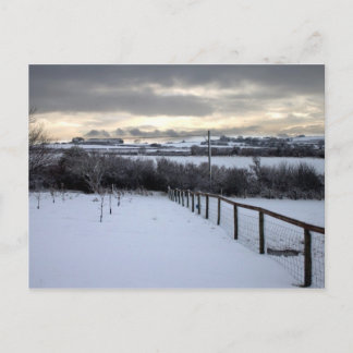 Winter on the North Yorkshire Moors Postcard
