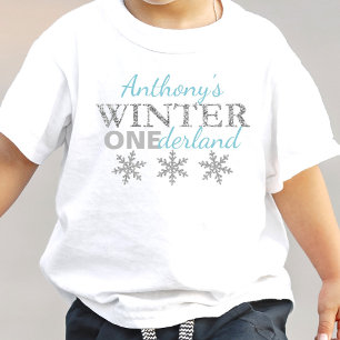 Winter ONEderland 1st Birthday Baby T-Shirt
