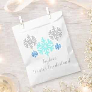 Winter Onederland 1st Birthday Favour Bag