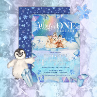 Winter ONEderland Arctic Animal 1st Birthday Party