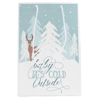 Winter Onederland Baby It's Cold Outside Gift Bag