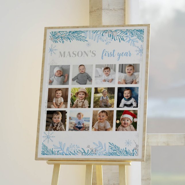 Winter Onederland First Year Photo Milestone Sign (Creator Uploaded)