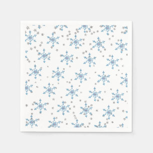 Winter Onederland Snowflake Napkin