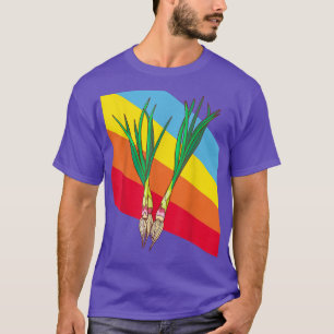 Winter onions Vegetables Food Vegan Vegetarian  T-Shirt
