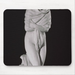 Winter, or The Chilly Woman Mouse Pad