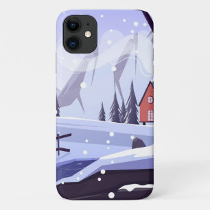 Winter Outdoor Scenery iPhone 11 Case