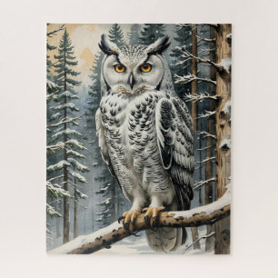 Winter Owl Puzzle