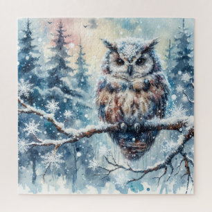 Winter Owl Puzzle