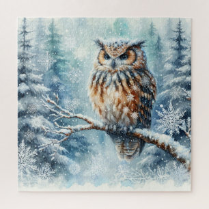 Winter Owl Puzzle