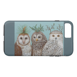 Winter owls Apple iPhone 7 Plus, Tough Case