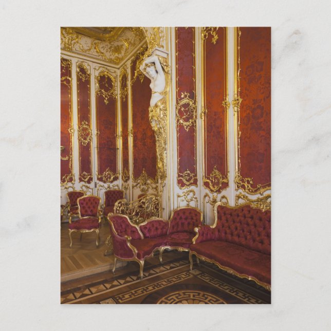 Winter Palace and Hermitage Museum Postcard (Front)
