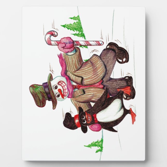 Winter Pals Plaque (Front)