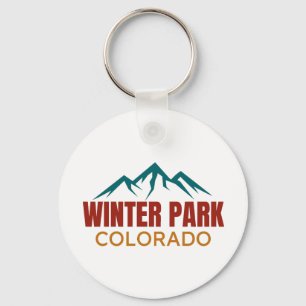 Winter Park Colorado Key Ring